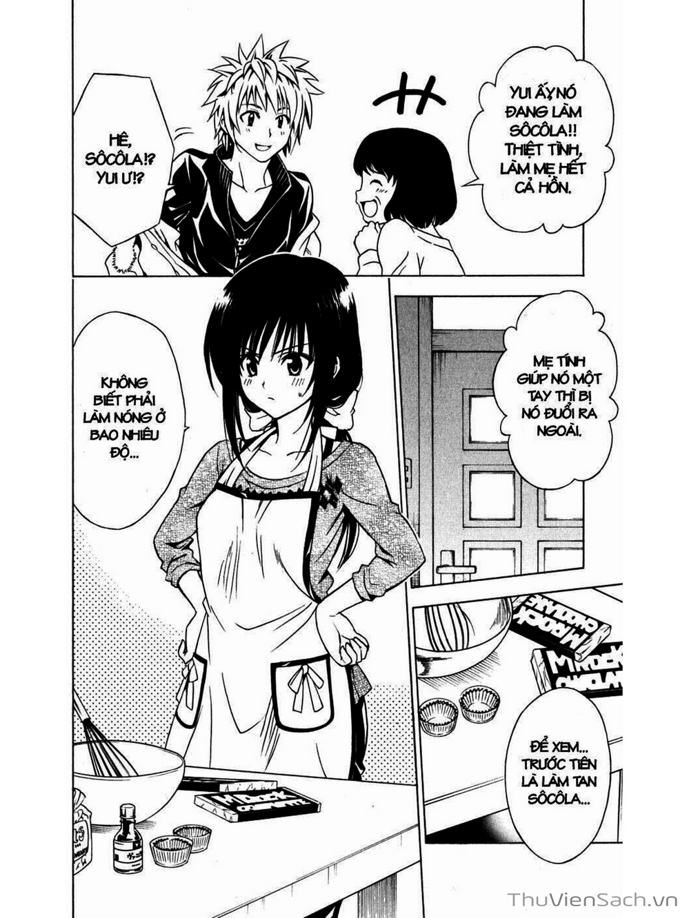 Truyện Tranh Bóng Tối Hoàng Kim - To Love Ru Darkness trang 8