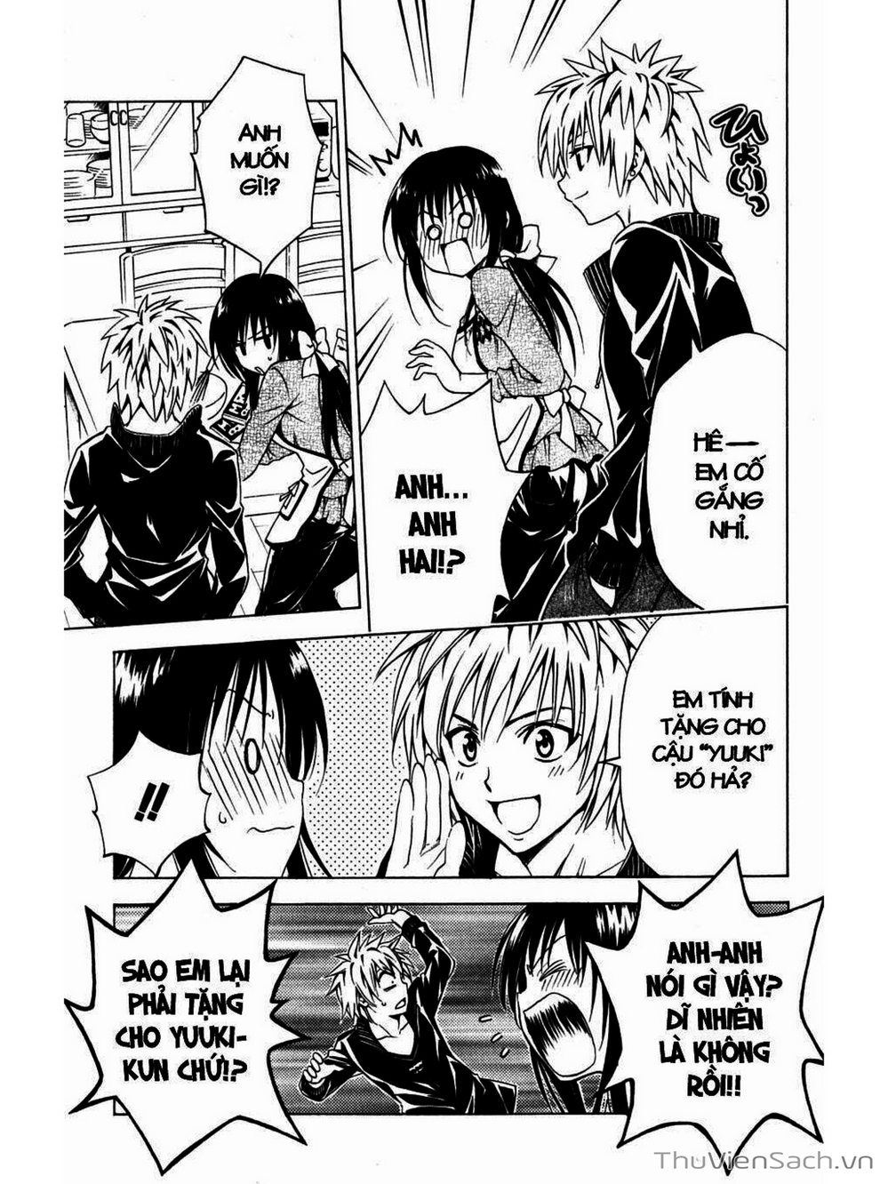 Truyện Tranh Bóng Tối Hoàng Kim - To Love Ru Darkness trang 8