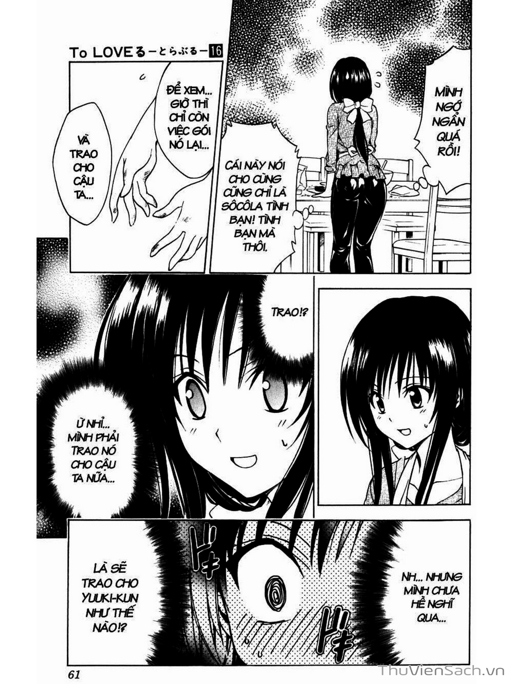 Truyện Tranh Bóng Tối Hoàng Kim - To Love Ru Darkness trang 8