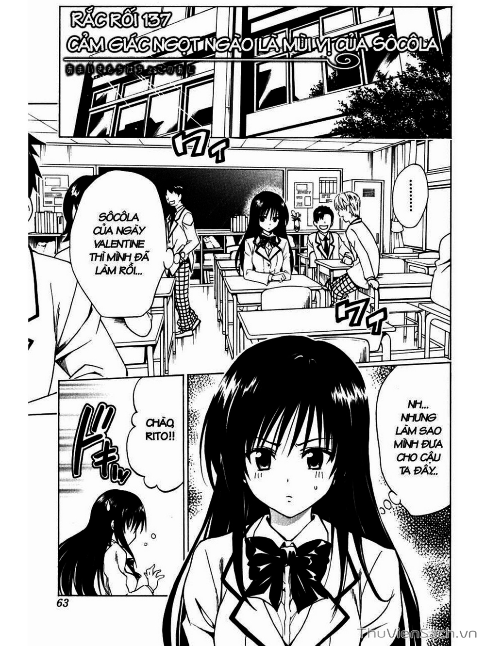 Truyện Tranh Bóng Tối Hoàng Kim - To Love Ru Darkness trang 8