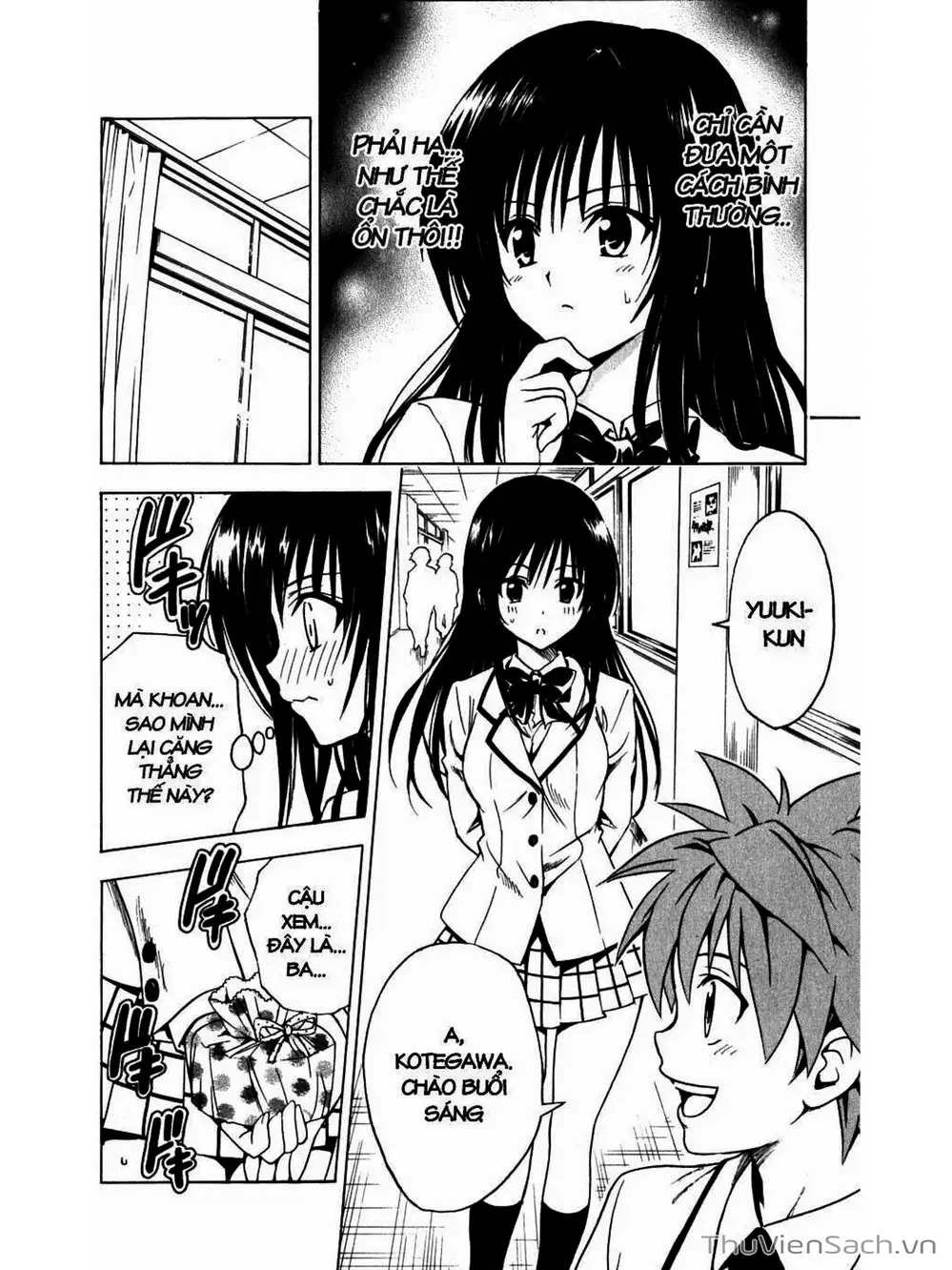 Truyện Tranh Bóng Tối Hoàng Kim - To Love Ru Darkness trang 8