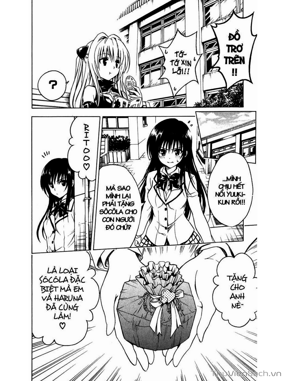 Truyện Tranh Bóng Tối Hoàng Kim - To Love Ru Darkness trang 8