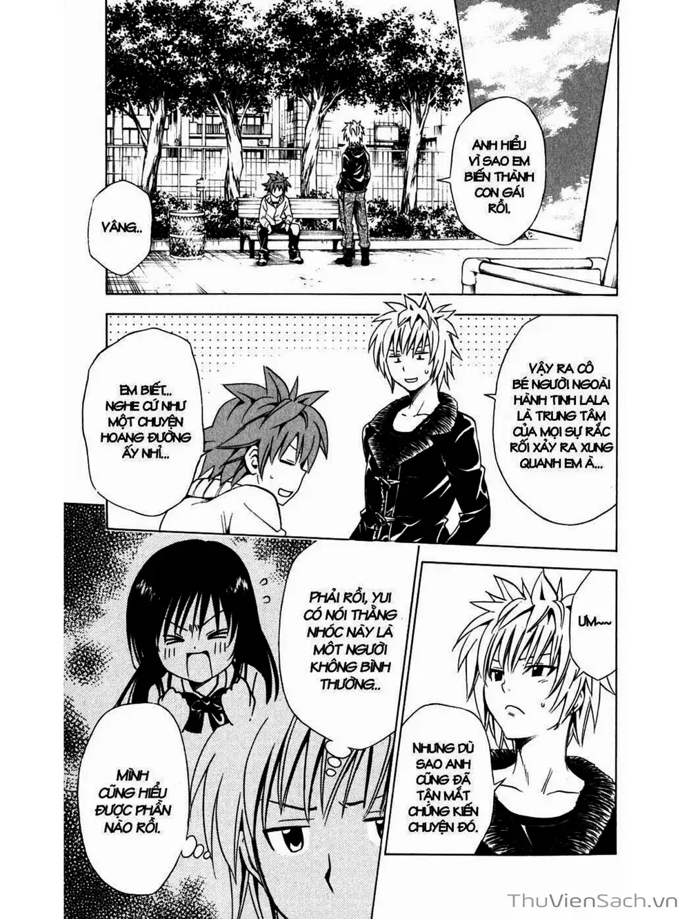 Truyện Tranh Bóng Tối Hoàng Kim - To Love Ru Darkness trang 8