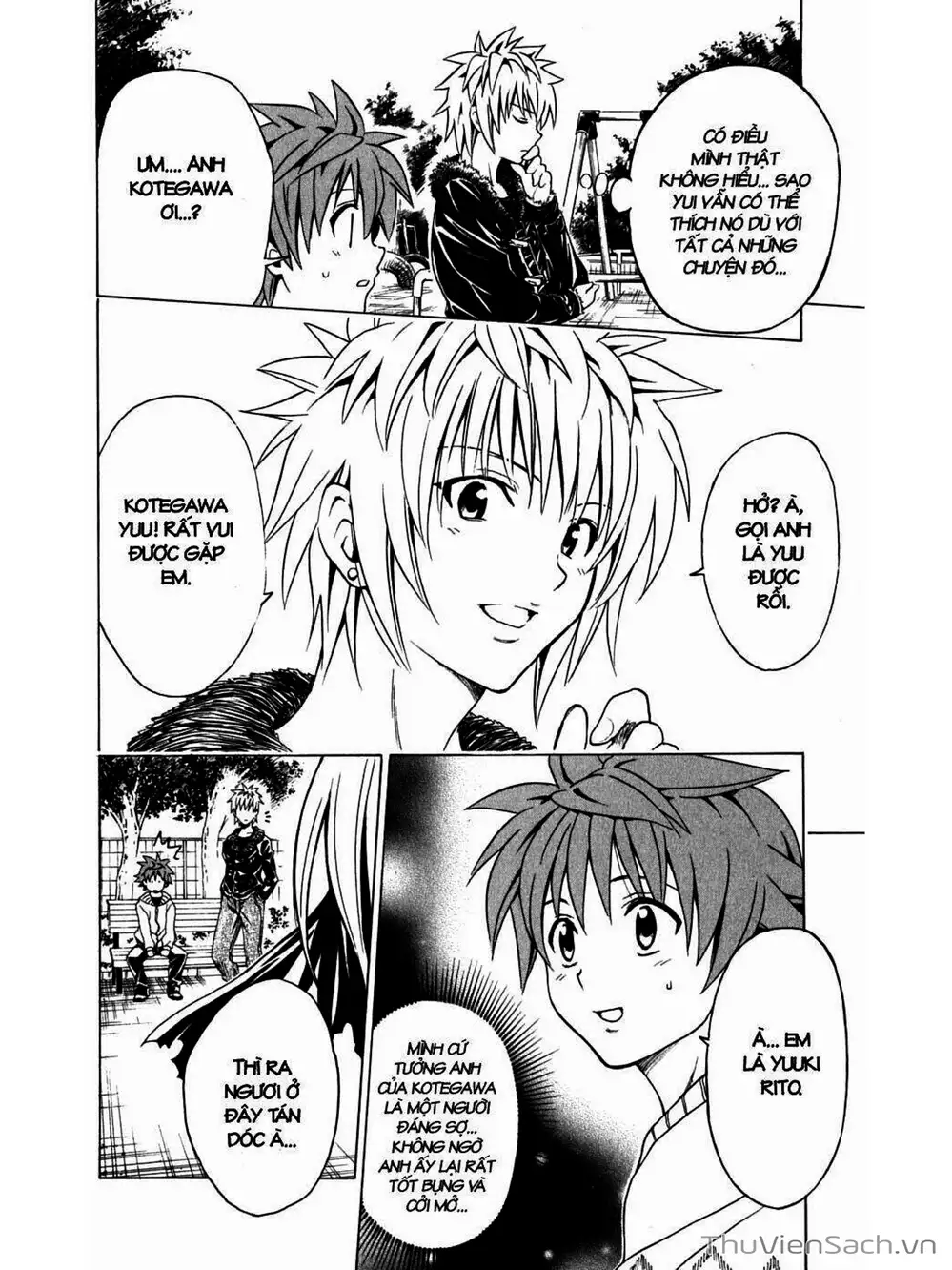 Truyện Tranh Bóng Tối Hoàng Kim - To Love Ru Darkness trang 8