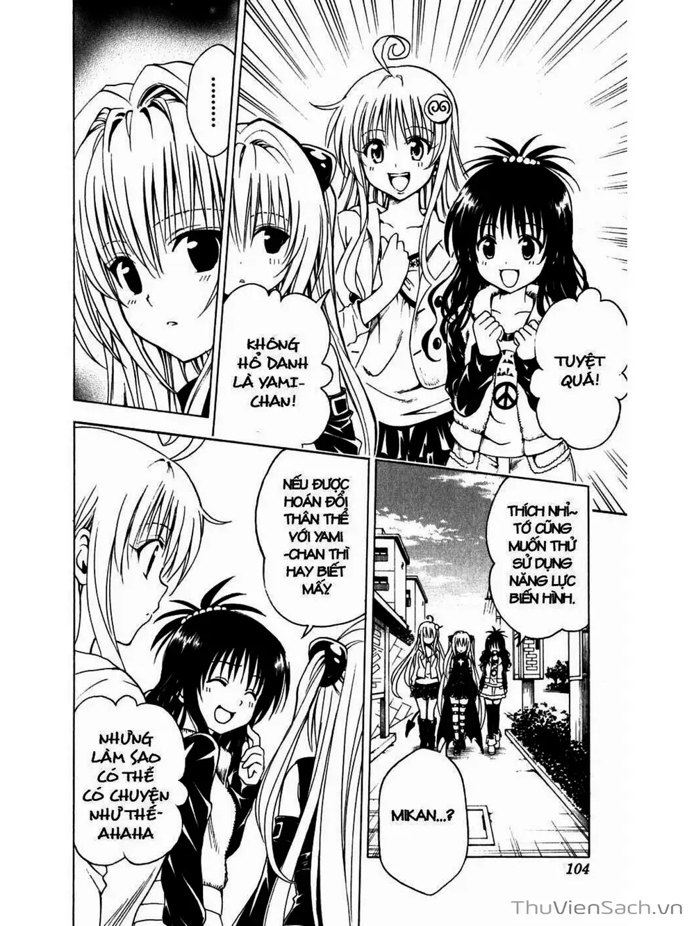 Truyện Tranh Bóng Tối Hoàng Kim - To Love Ru Darkness trang 8