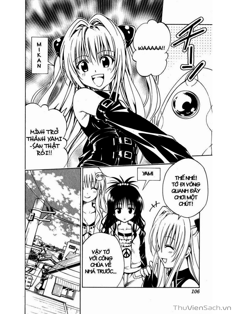 Truyện Tranh Bóng Tối Hoàng Kim - To Love Ru Darkness trang 8