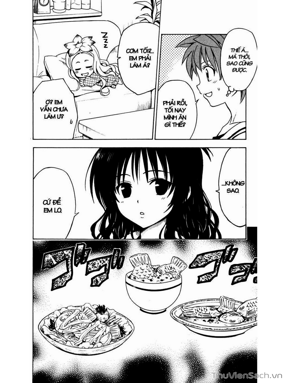 Truyện Tranh Bóng Tối Hoàng Kim - To Love Ru Darkness trang 8