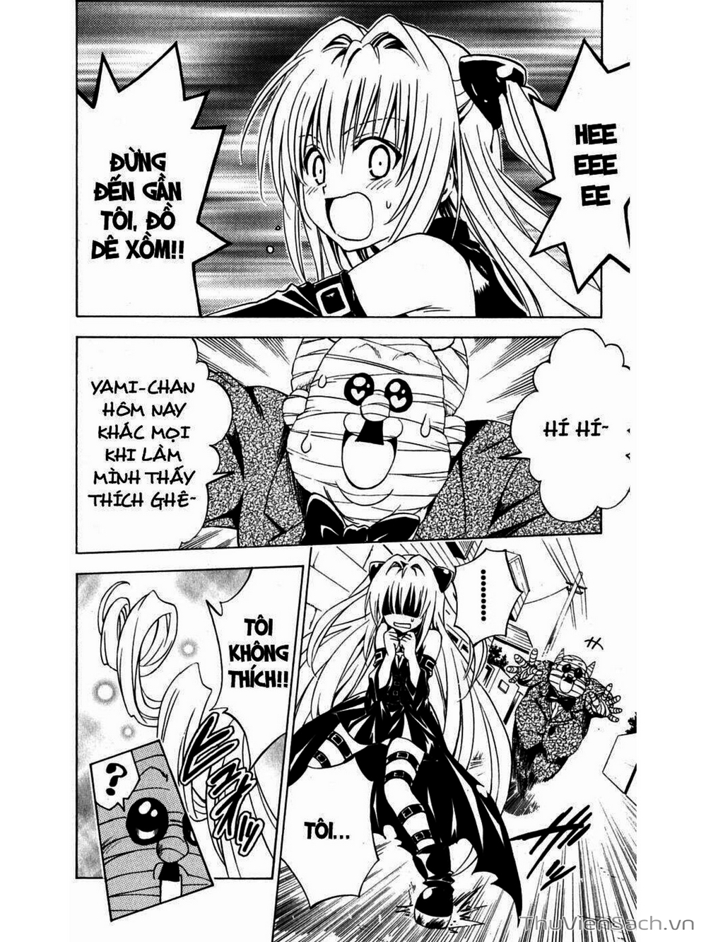 Truyện Tranh Bóng Tối Hoàng Kim - To Love Ru Darkness trang 8