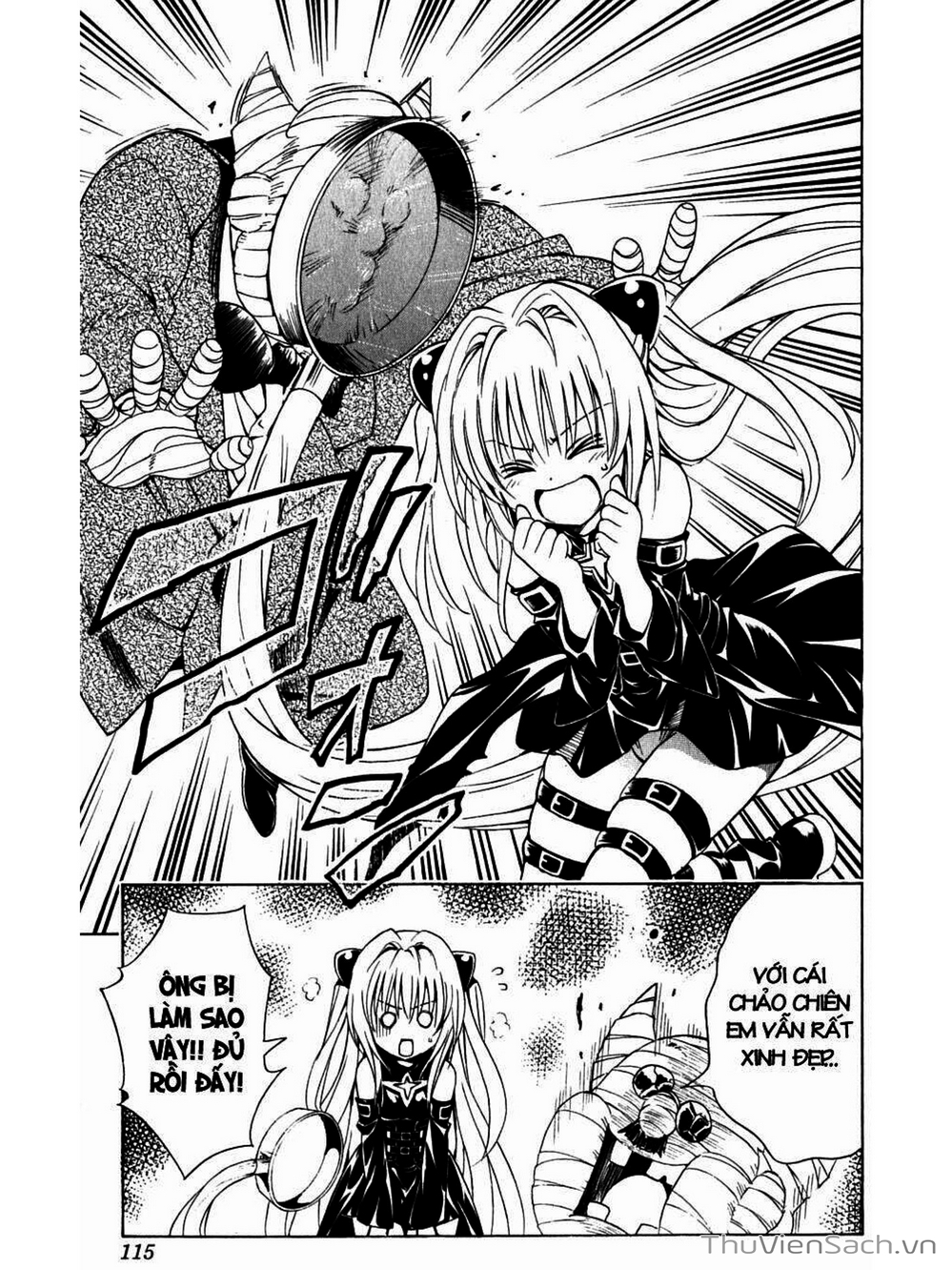 Truyện Tranh Bóng Tối Hoàng Kim - To Love Ru Darkness trang 8