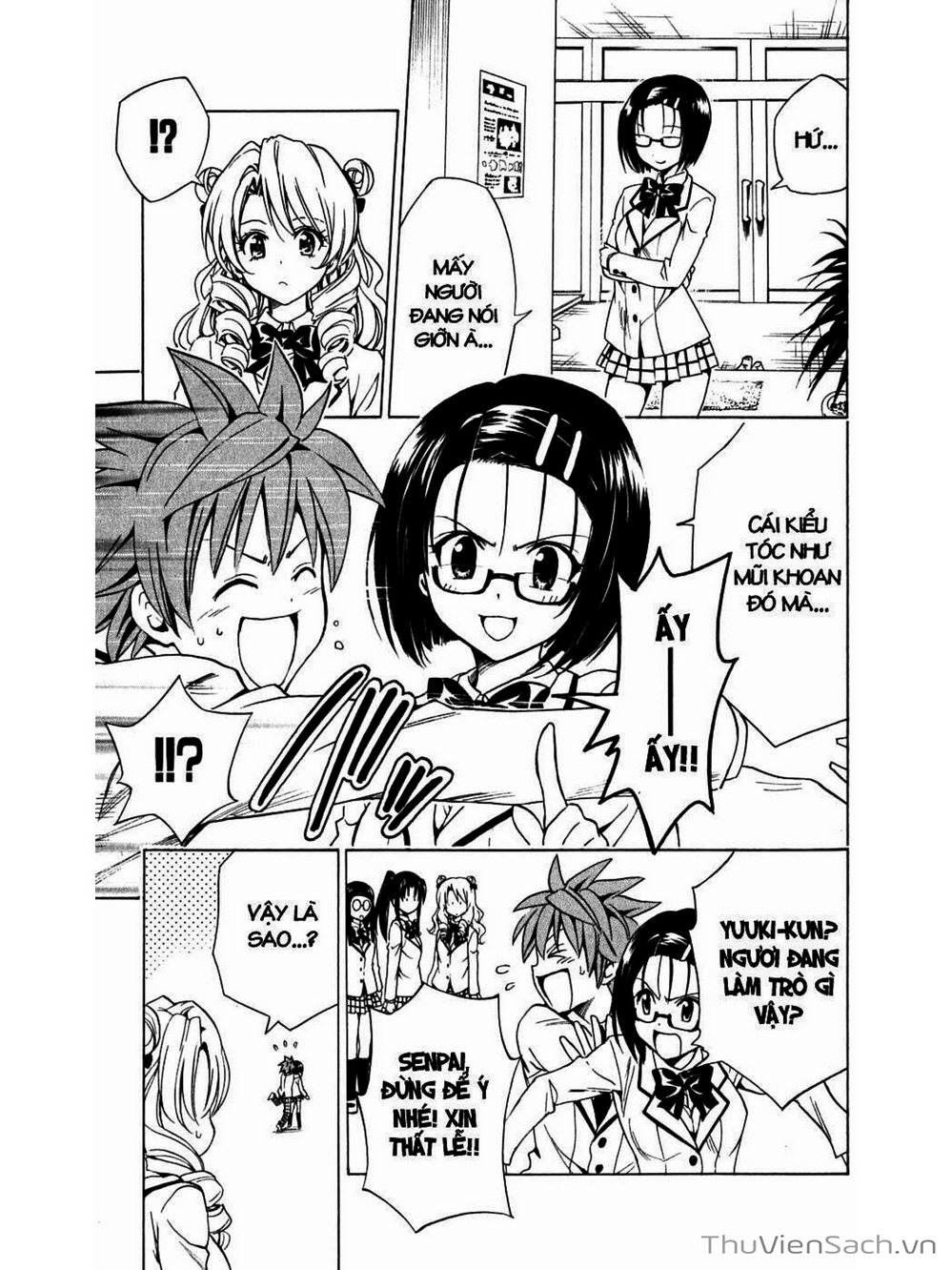 Truyện Tranh Bóng Tối Hoàng Kim - To Love Ru Darkness trang 8