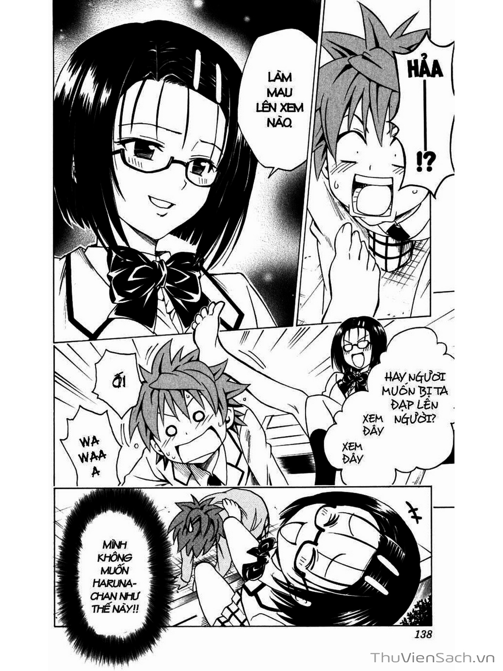 Truyện Tranh Bóng Tối Hoàng Kim - To Love Ru Darkness trang 8