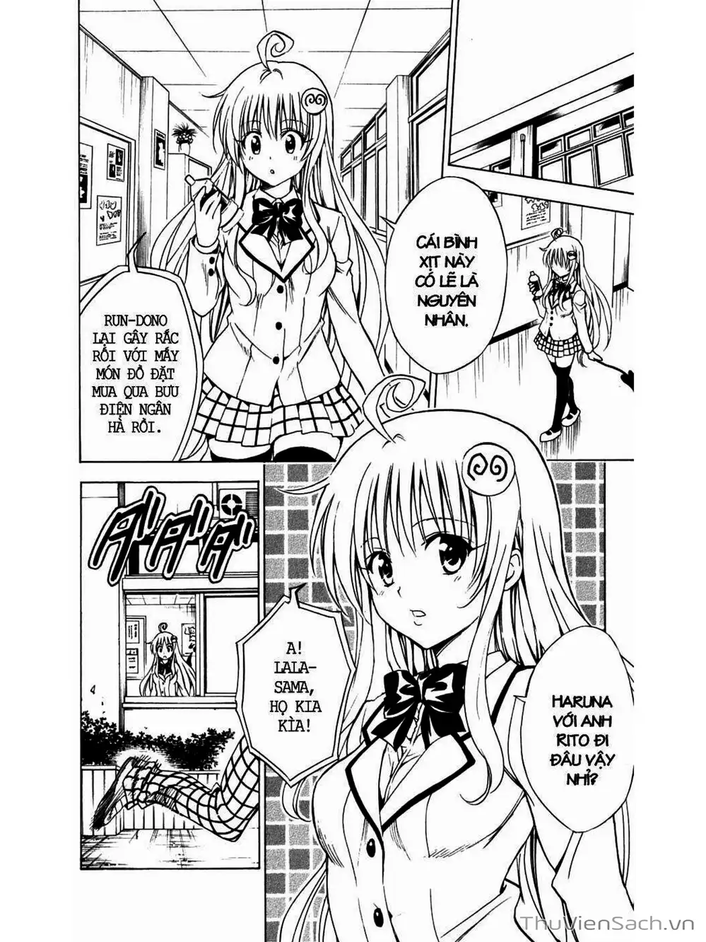 Truyện Tranh Bóng Tối Hoàng Kim - To Love Ru Darkness trang 8