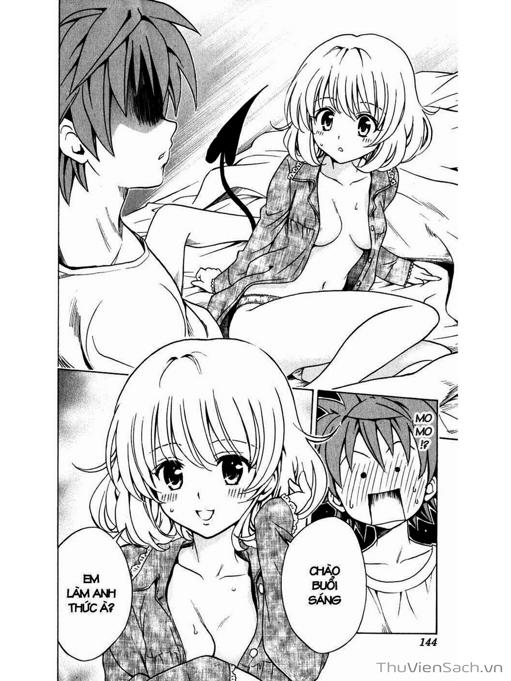 Truyện Tranh Bóng Tối Hoàng Kim - To Love Ru Darkness trang 8