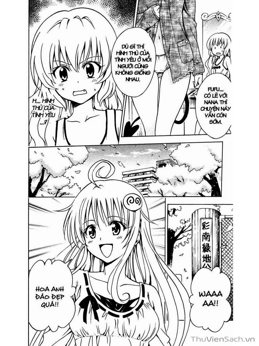 Truyện Tranh Bóng Tối Hoàng Kim - To Love Ru Darkness trang 8