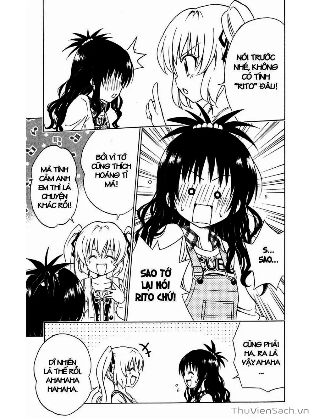 Truyện Tranh Bóng Tối Hoàng Kim - To Love Ru Darkness trang 8