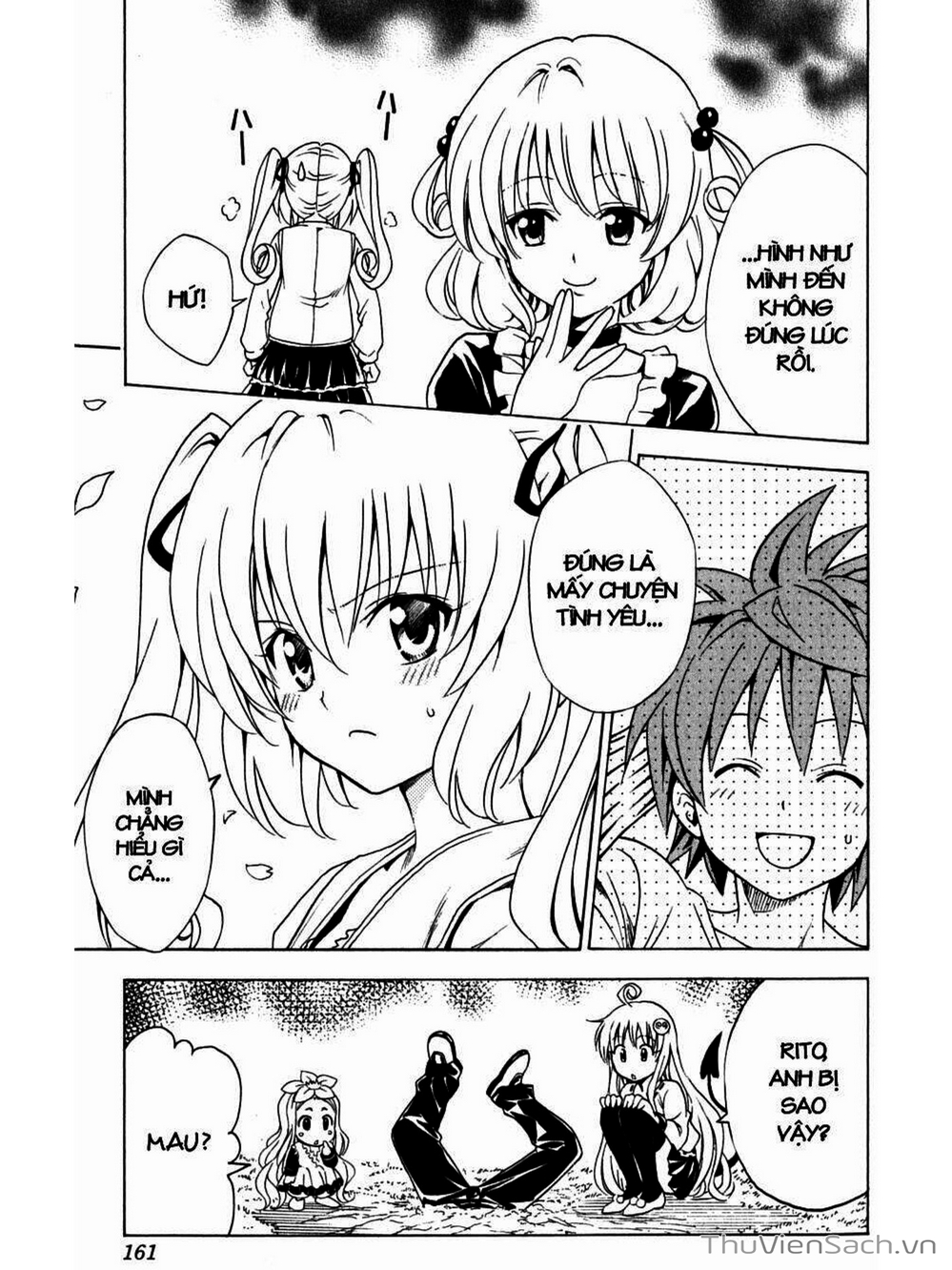 Truyện Tranh Bóng Tối Hoàng Kim - To Love Ru Darkness trang 8