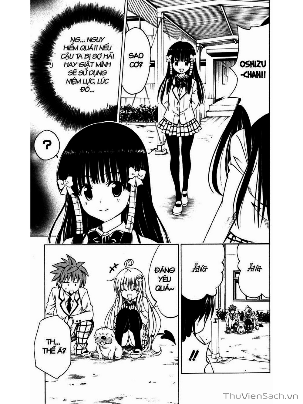 Truyện Tranh Bóng Tối Hoàng Kim - To Love Ru Darkness trang 3037