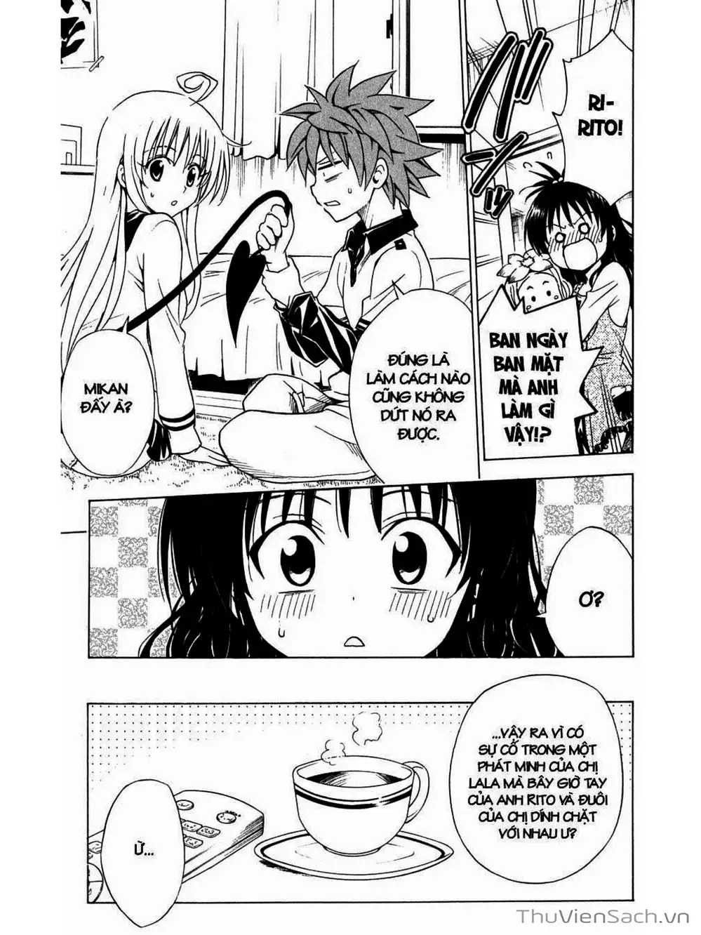 Truyện Tranh Bóng Tối Hoàng Kim - To Love Ru Darkness trang 8