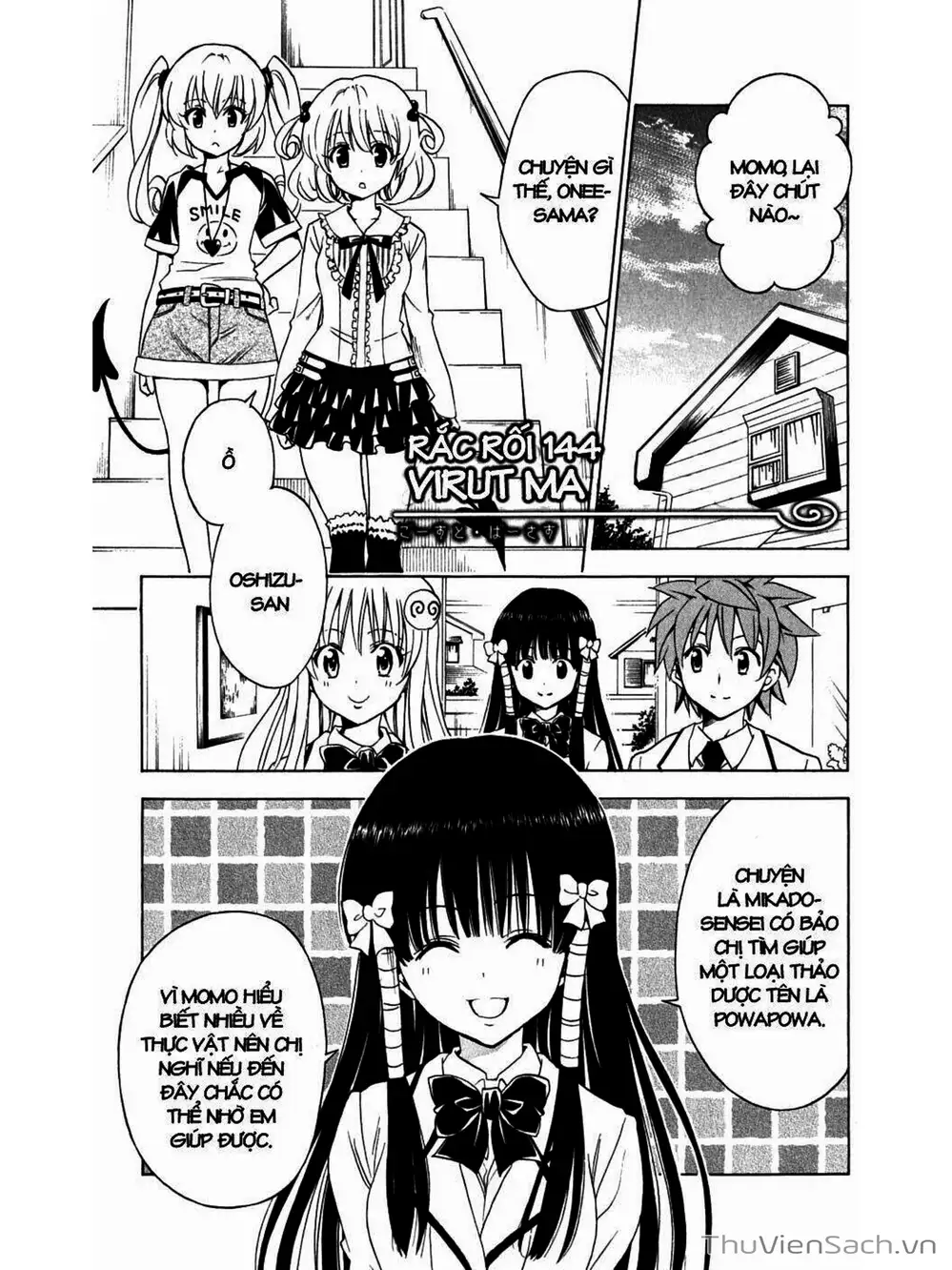 Truyện Tranh Bóng Tối Hoàng Kim - To Love Ru Darkness trang 8