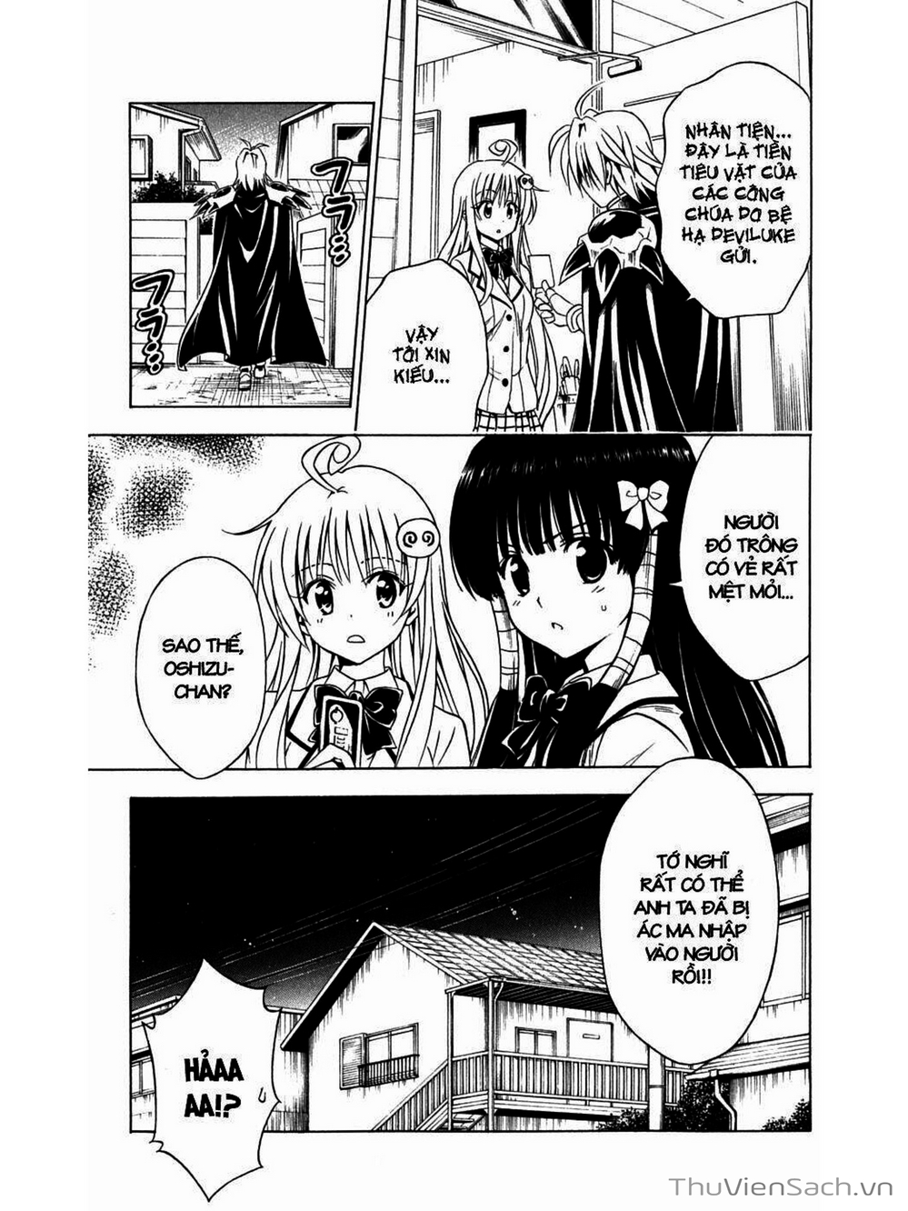 Truyện Tranh Bóng Tối Hoàng Kim - To Love Ru Darkness trang 8