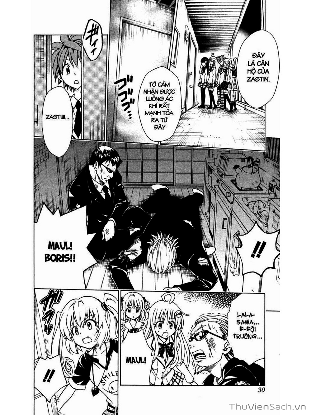 Truyện Tranh Bóng Tối Hoàng Kim - To Love Ru Darkness trang 8