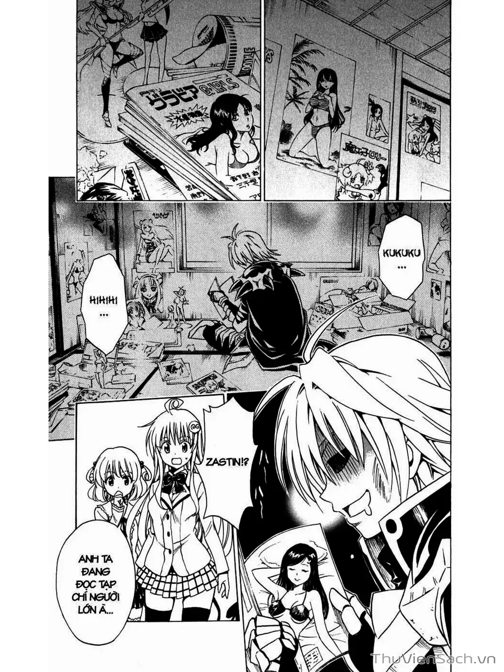 Truyện Tranh Bóng Tối Hoàng Kim - To Love Ru Darkness trang 8