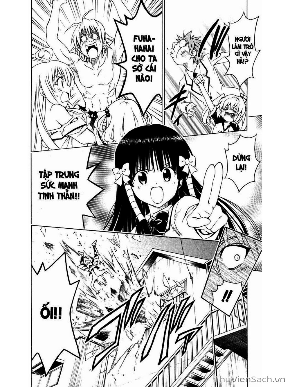 Truyện Tranh Bóng Tối Hoàng Kim - To Love Ru Darkness trang 8