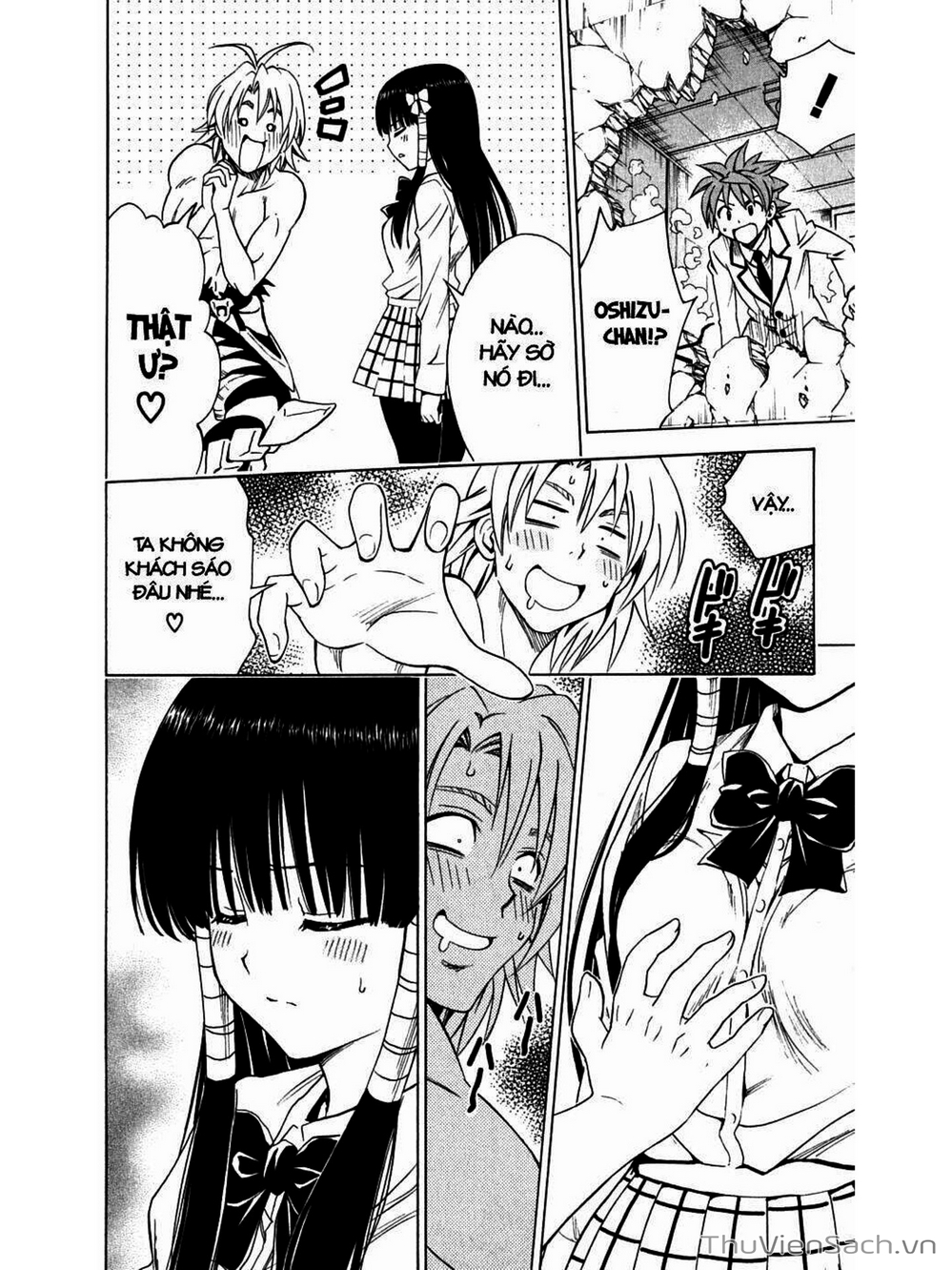 Truyện Tranh Bóng Tối Hoàng Kim - To Love Ru Darkness trang 8