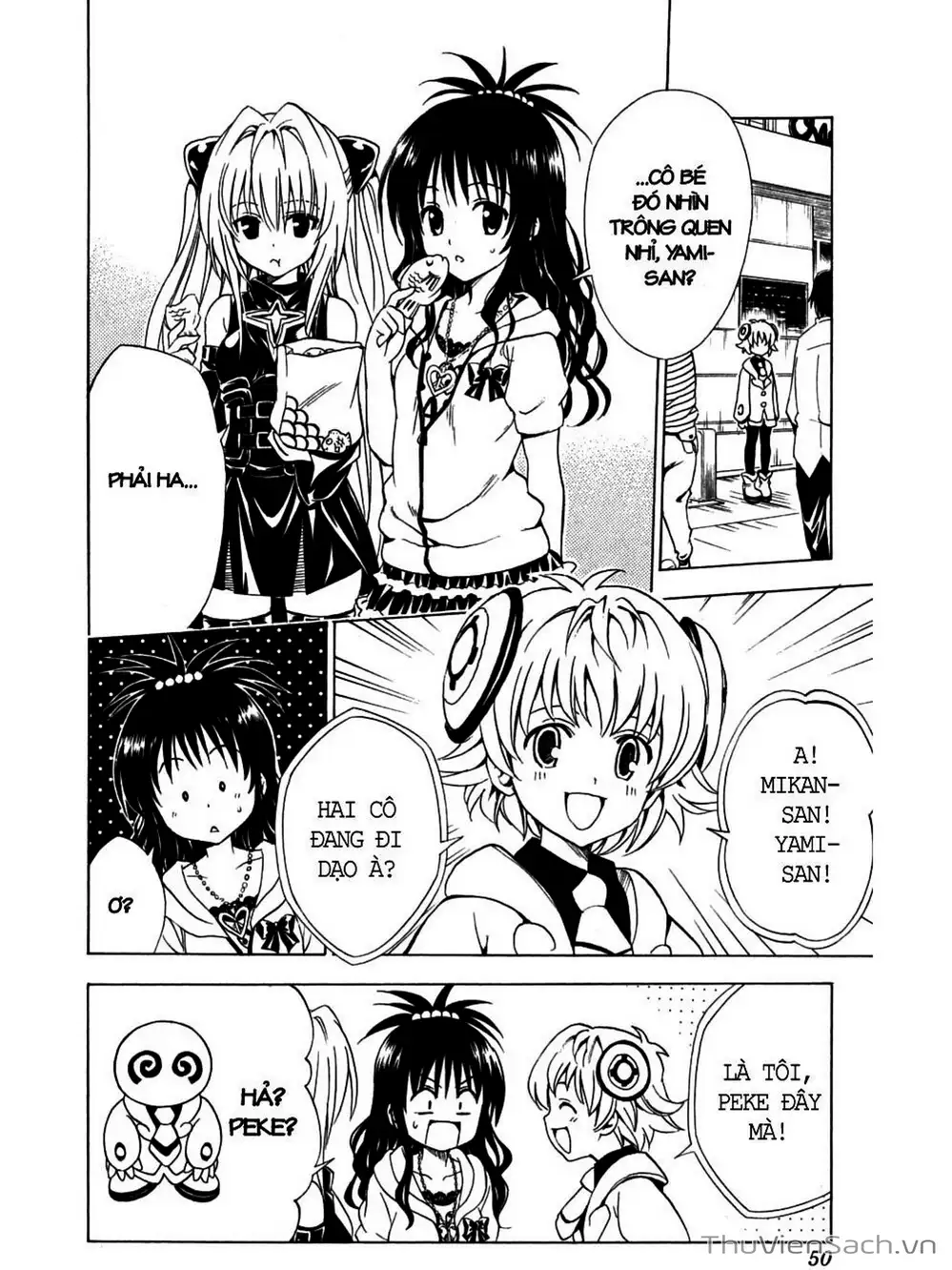 Truyện Tranh Bóng Tối Hoàng Kim - To Love Ru Darkness trang 8