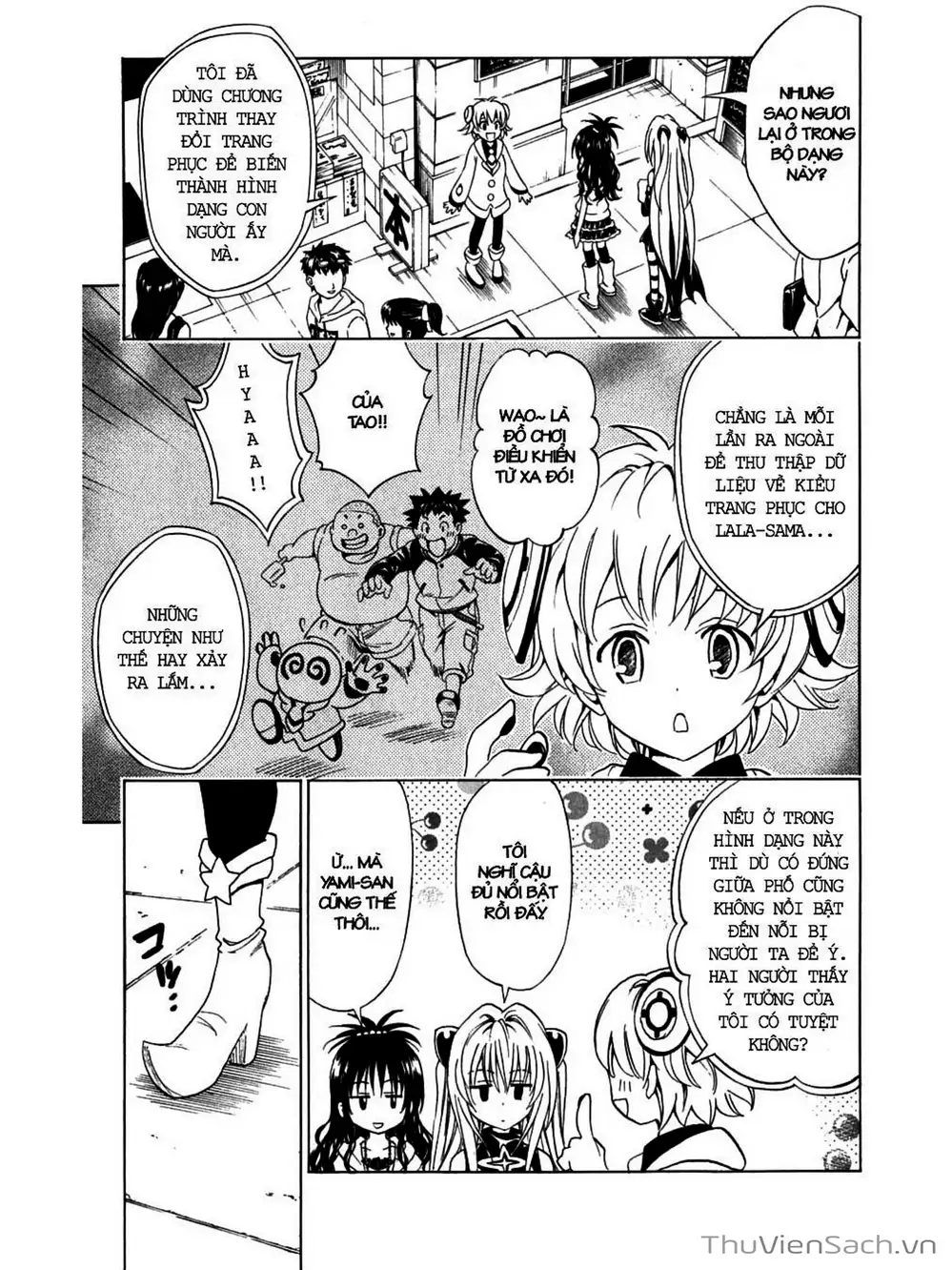 Truyện Tranh Bóng Tối Hoàng Kim - To Love Ru Darkness trang 8