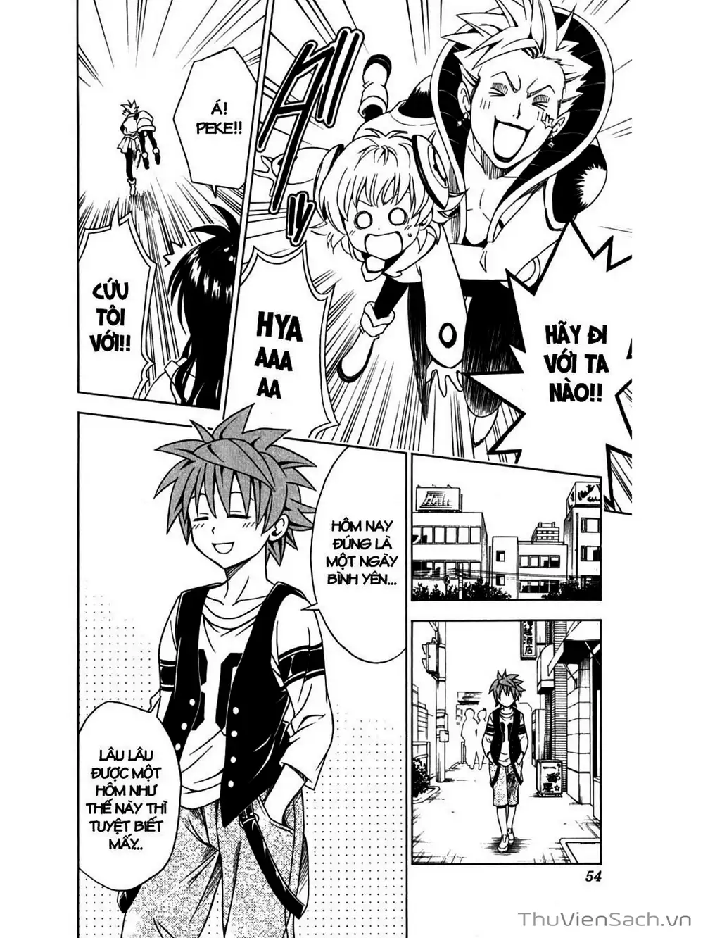 Truyện Tranh Bóng Tối Hoàng Kim - To Love Ru Darkness trang 8