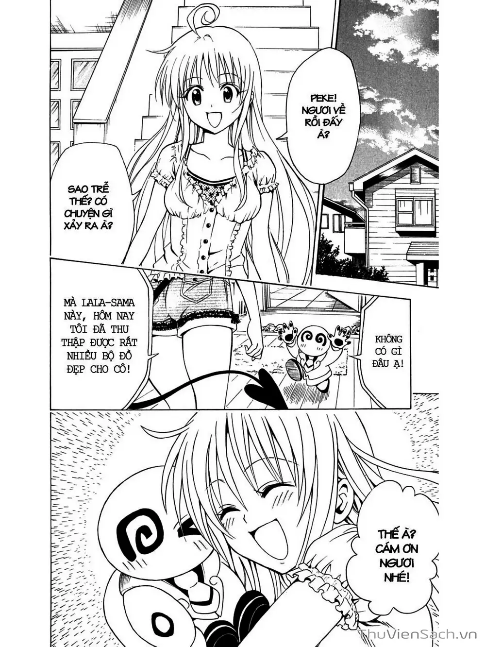 Truyện Tranh Bóng Tối Hoàng Kim - To Love Ru Darkness trang 8