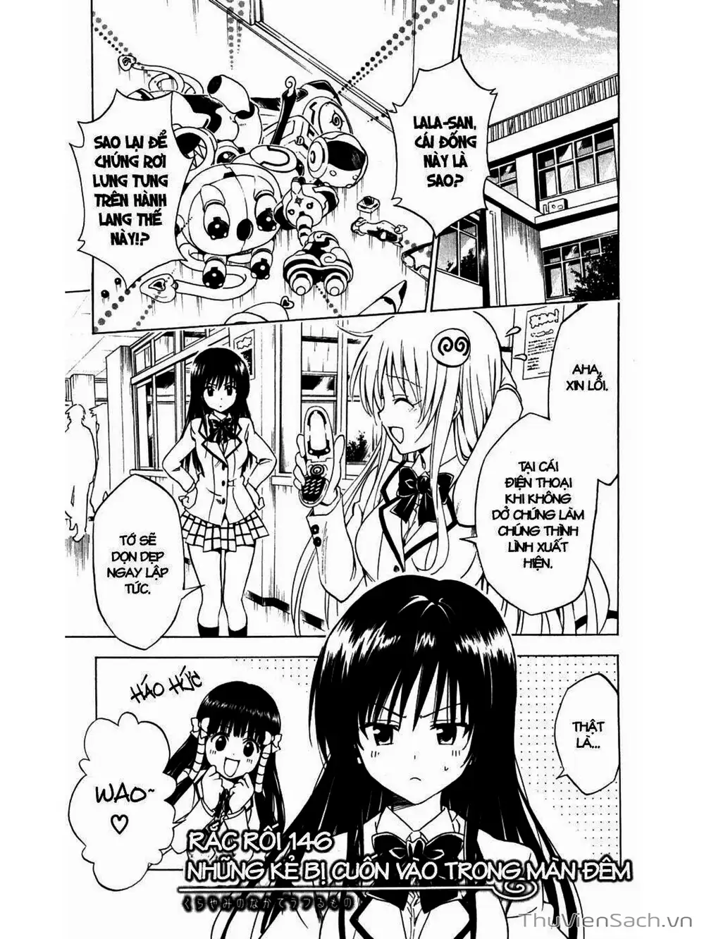 Truyện Tranh Bóng Tối Hoàng Kim - To Love Ru Darkness trang 8