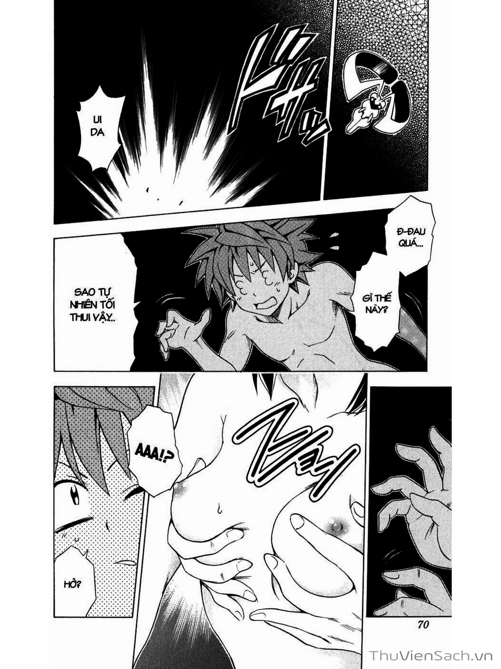 Truyện Tranh Bóng Tối Hoàng Kim - To Love Ru Darkness trang 8