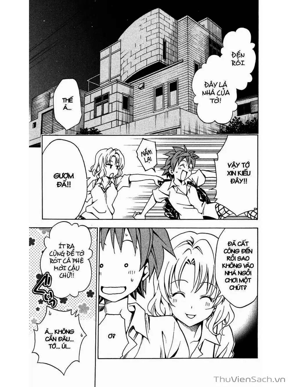 Truyện Tranh Bóng Tối Hoàng Kim - To Love Ru Darkness trang 8