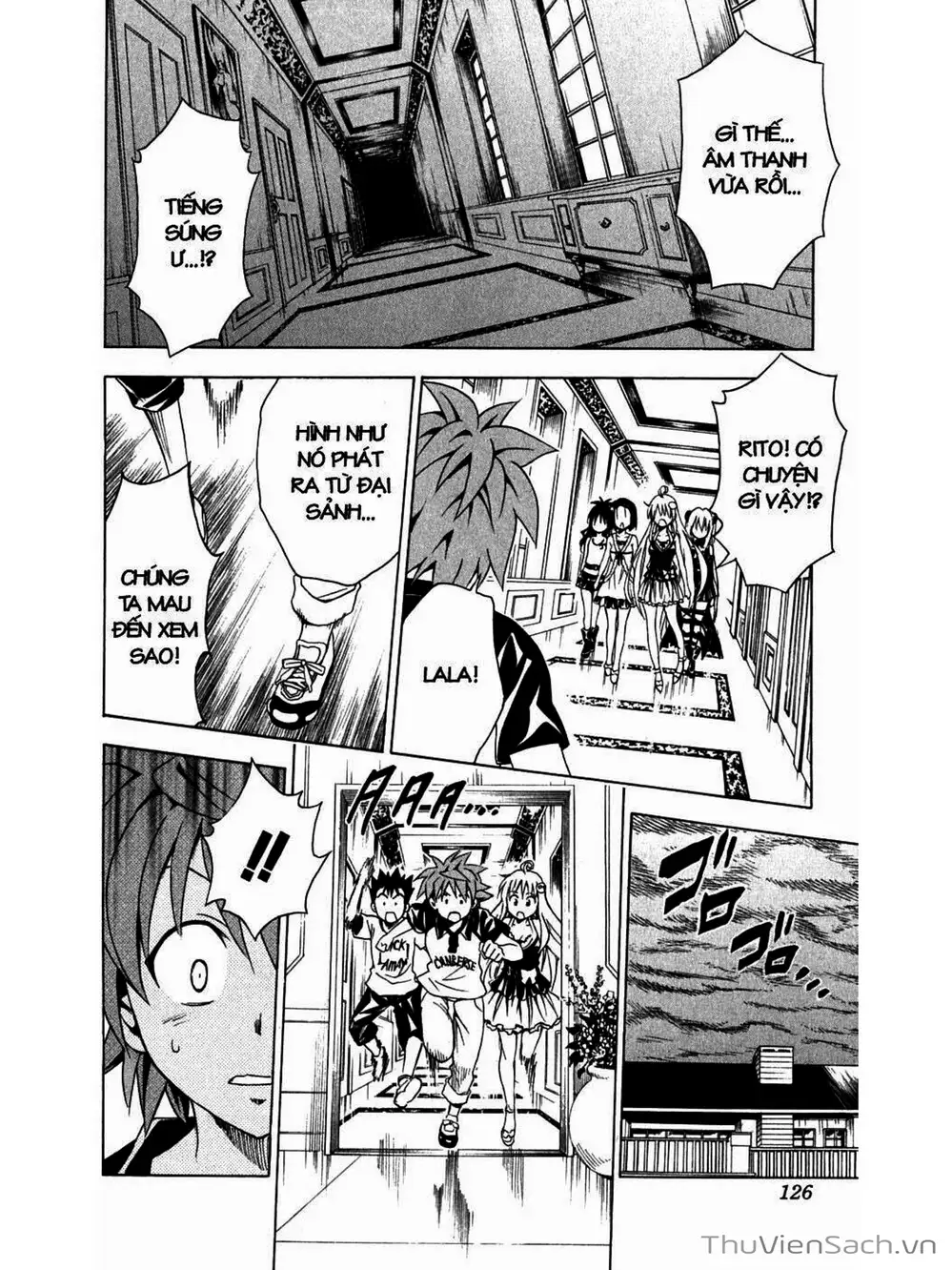 Truyện Tranh Bóng Tối Hoàng Kim - To Love Ru Darkness trang 8