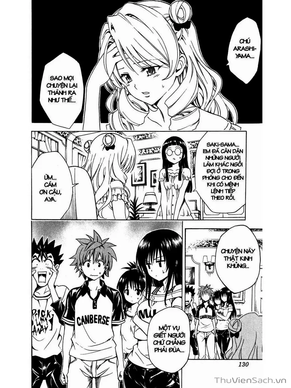 Truyện Tranh Bóng Tối Hoàng Kim - To Love Ru Darkness trang 8