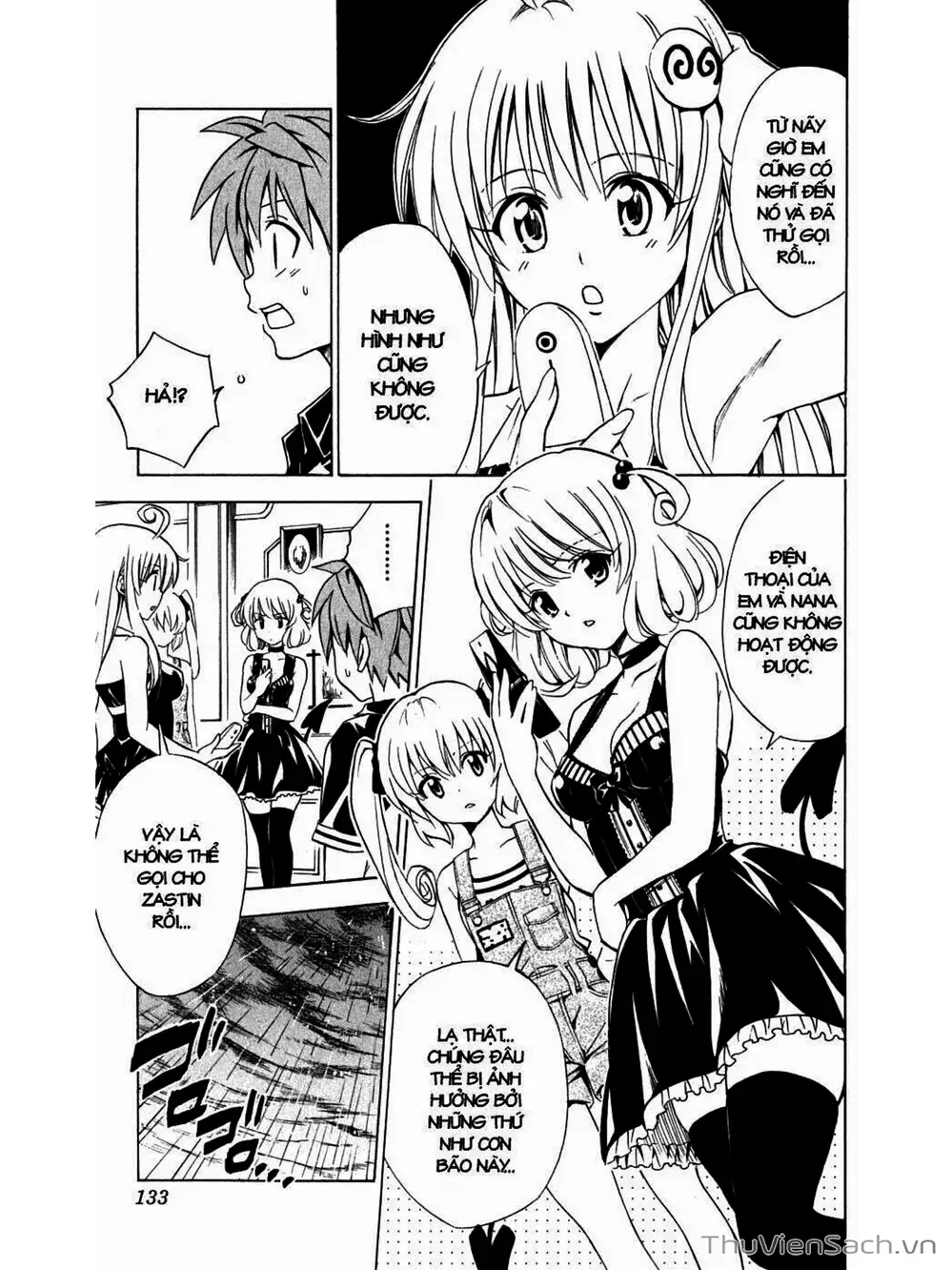 Truyện Tranh Bóng Tối Hoàng Kim - To Love Ru Darkness trang 8