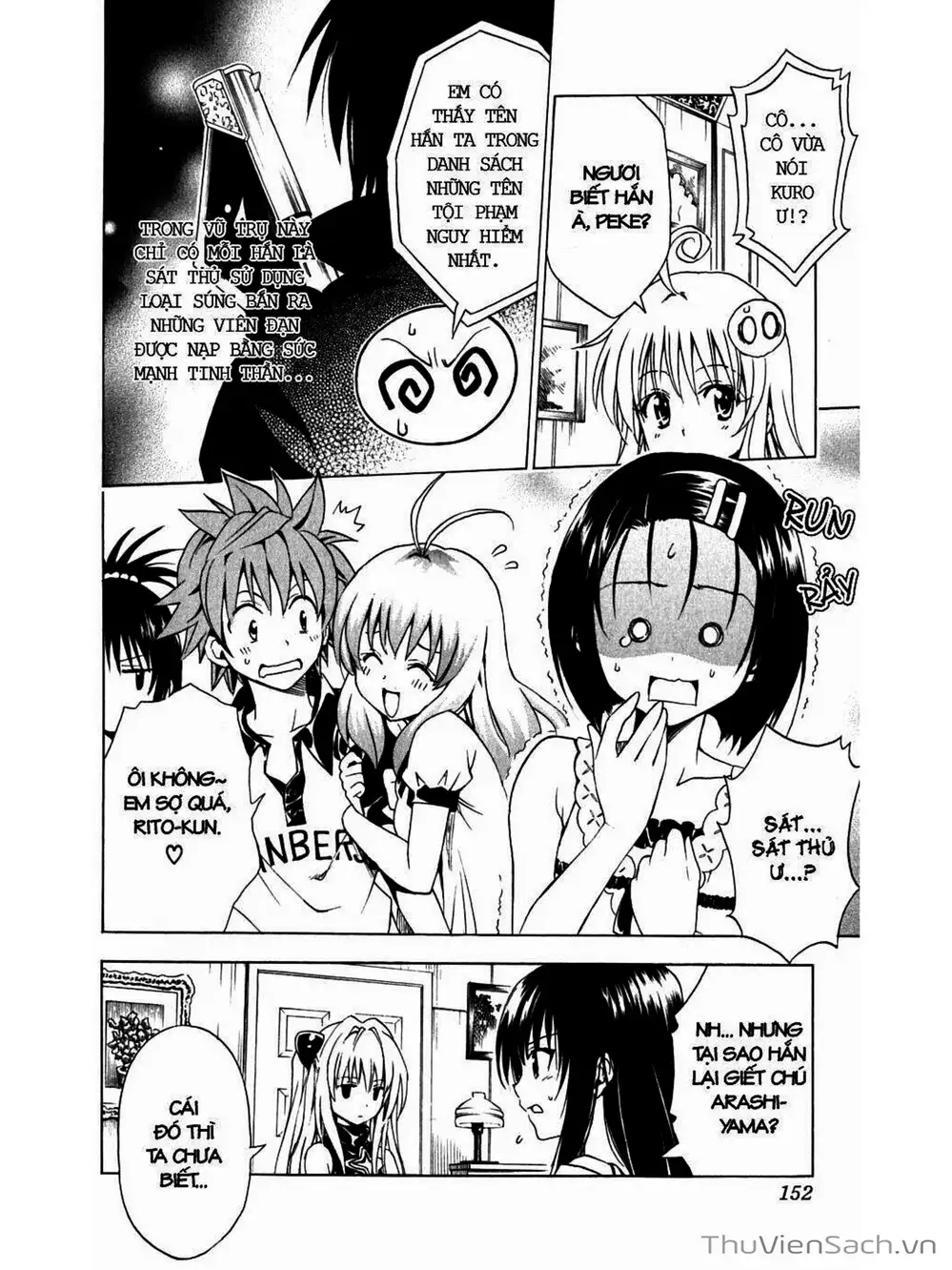 Truyện Tranh Bóng Tối Hoàng Kim - To Love Ru Darkness trang 8