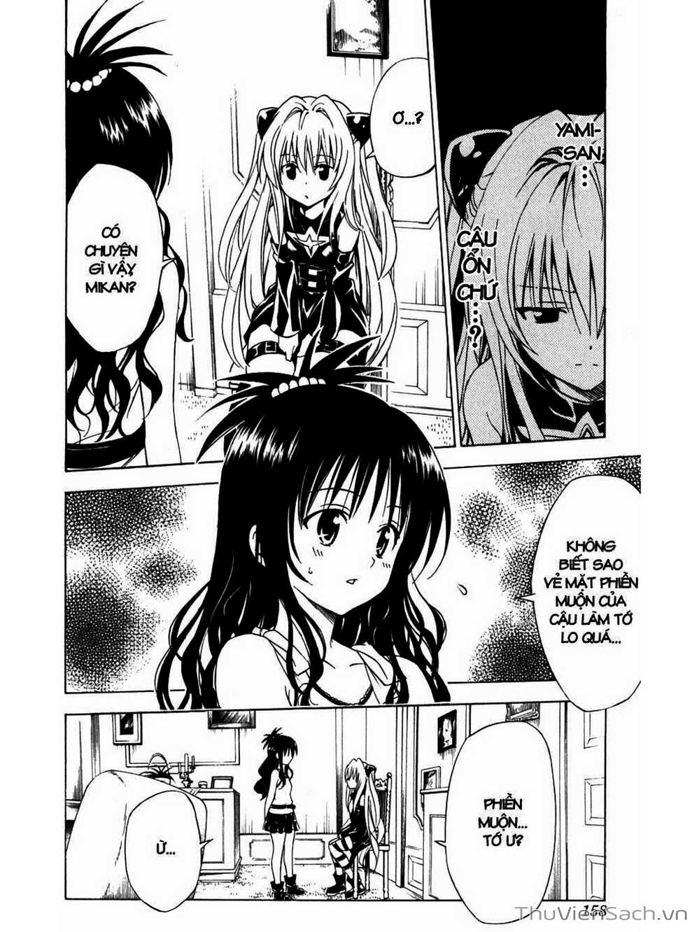 Truyện Tranh Bóng Tối Hoàng Kim - To Love Ru Darkness trang 8