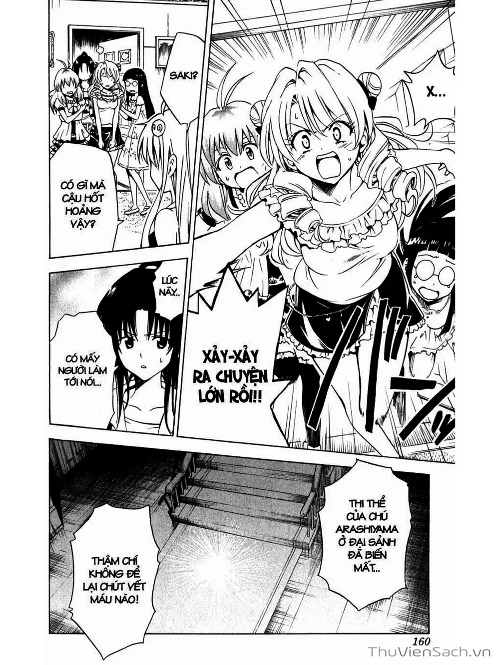 Truyện Tranh Bóng Tối Hoàng Kim - To Love Ru Darkness trang 8