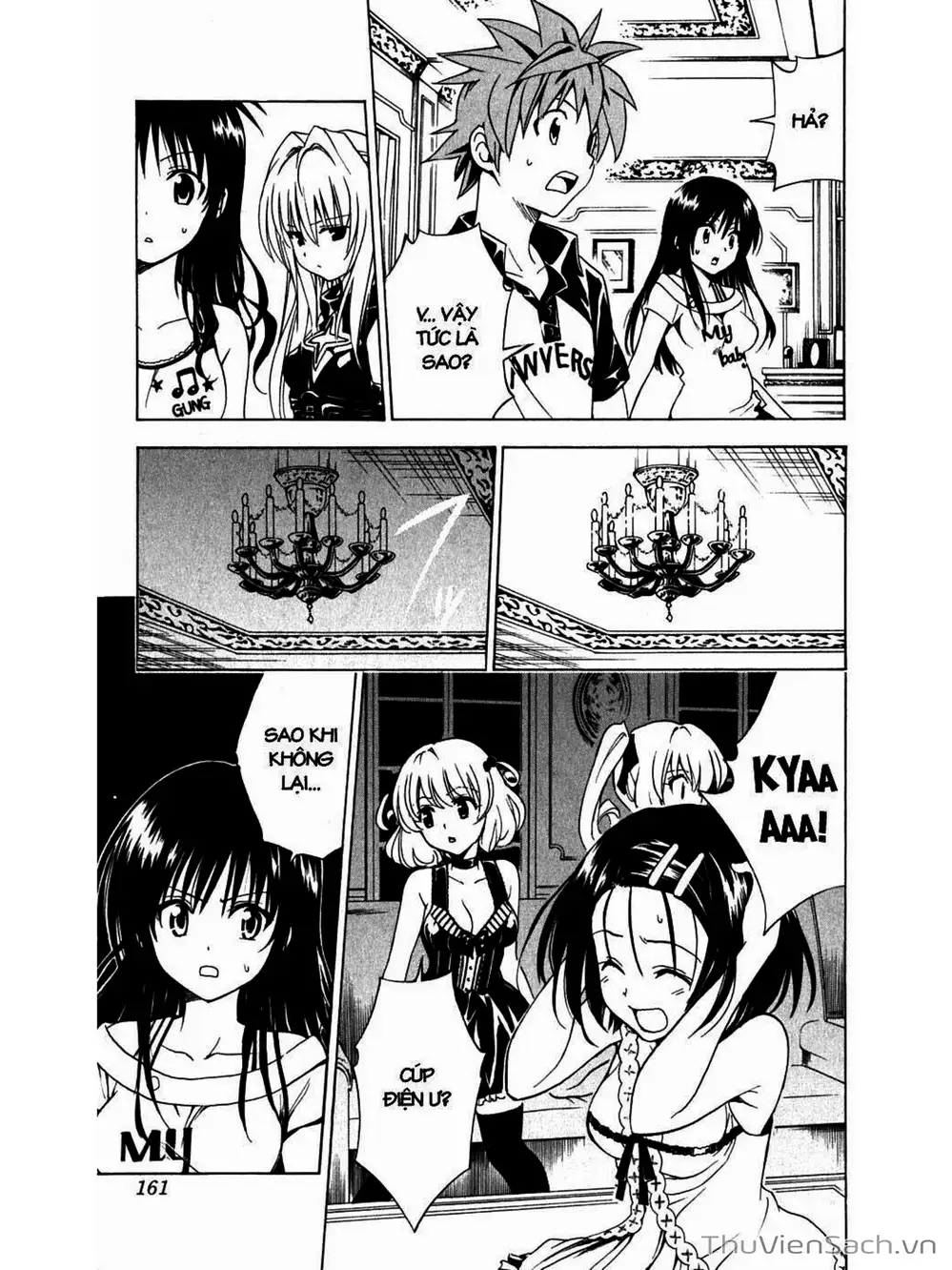 Truyện Tranh Bóng Tối Hoàng Kim - To Love Ru Darkness trang 8