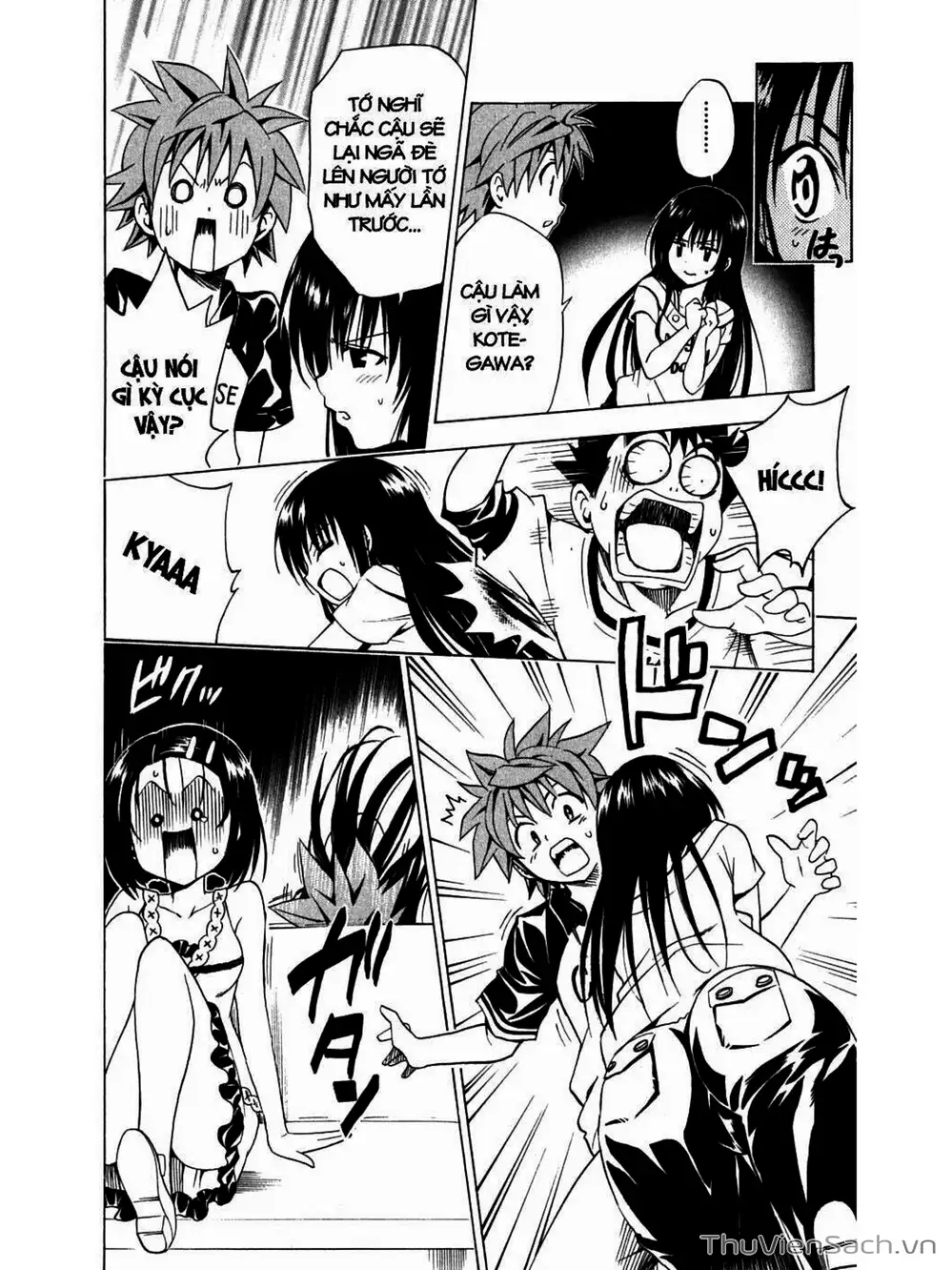 Truyện Tranh Bóng Tối Hoàng Kim - To Love Ru Darkness trang 8