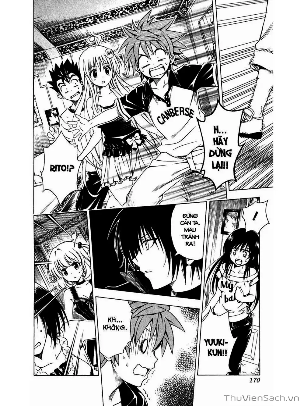 Truyện Tranh Bóng Tối Hoàng Kim - To Love Ru Darkness trang 8