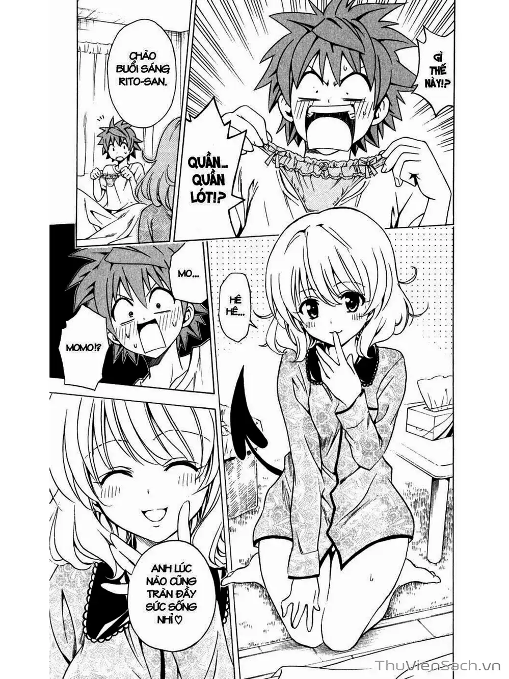 Truyện Tranh Bóng Tối Hoàng Kim - To Love Ru Darkness trang 8