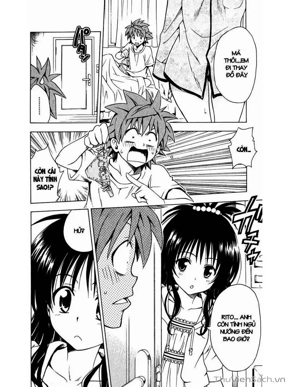 Truyện Tranh Bóng Tối Hoàng Kim - To Love Ru Darkness trang 8