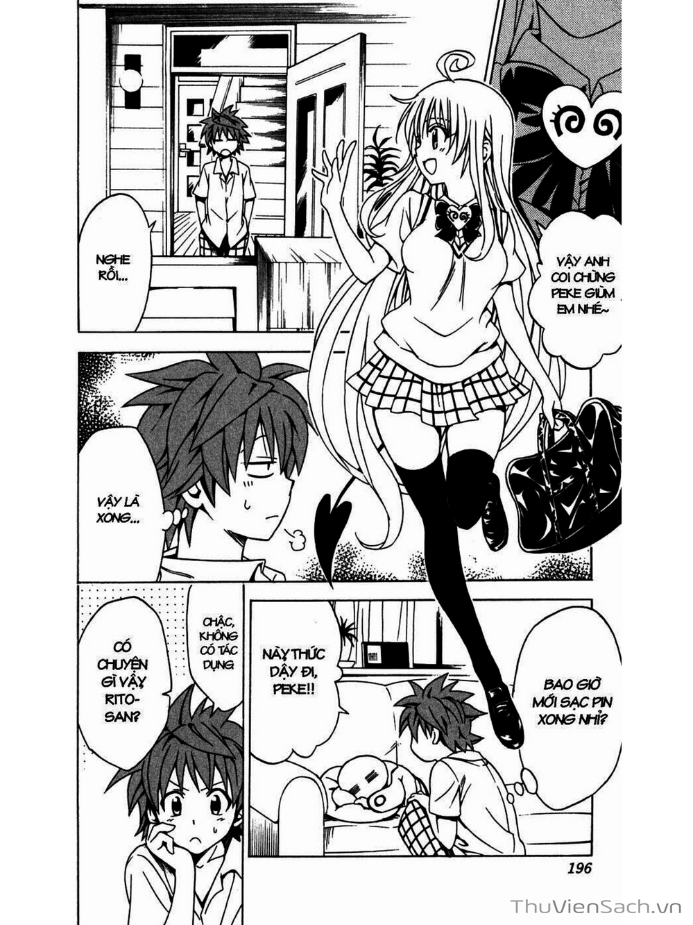 Truyện Tranh Bóng Tối Hoàng Kim - To Love Ru Darkness trang 3242