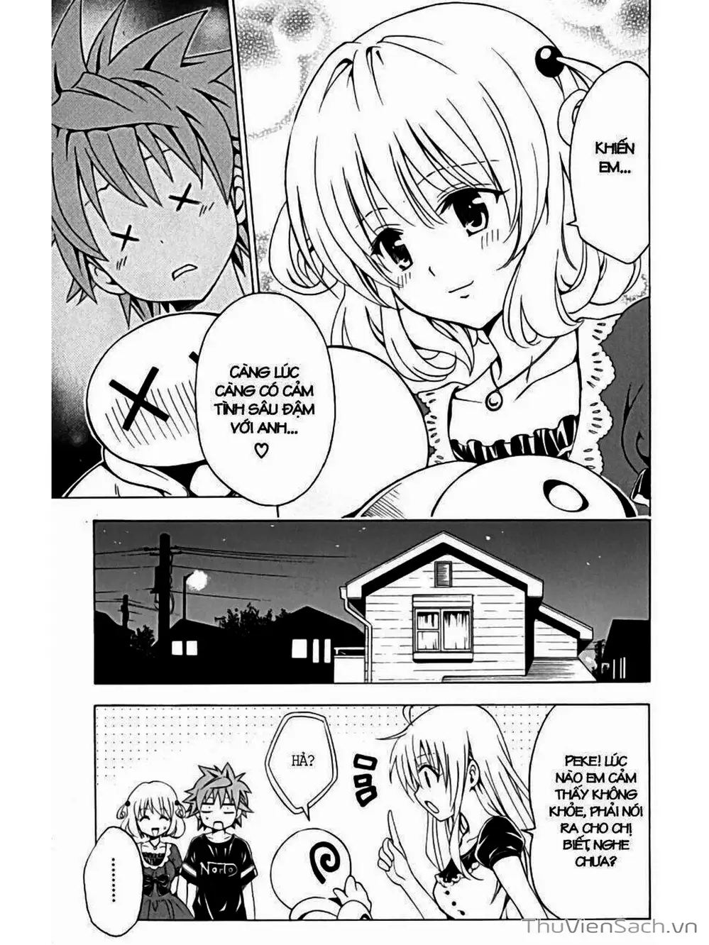 Truyện Tranh Bóng Tối Hoàng Kim - To Love Ru Darkness trang 8