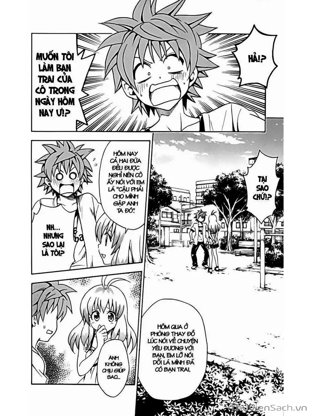 Truyện Tranh Bóng Tối Hoàng Kim - To Love Ru Darkness trang 8