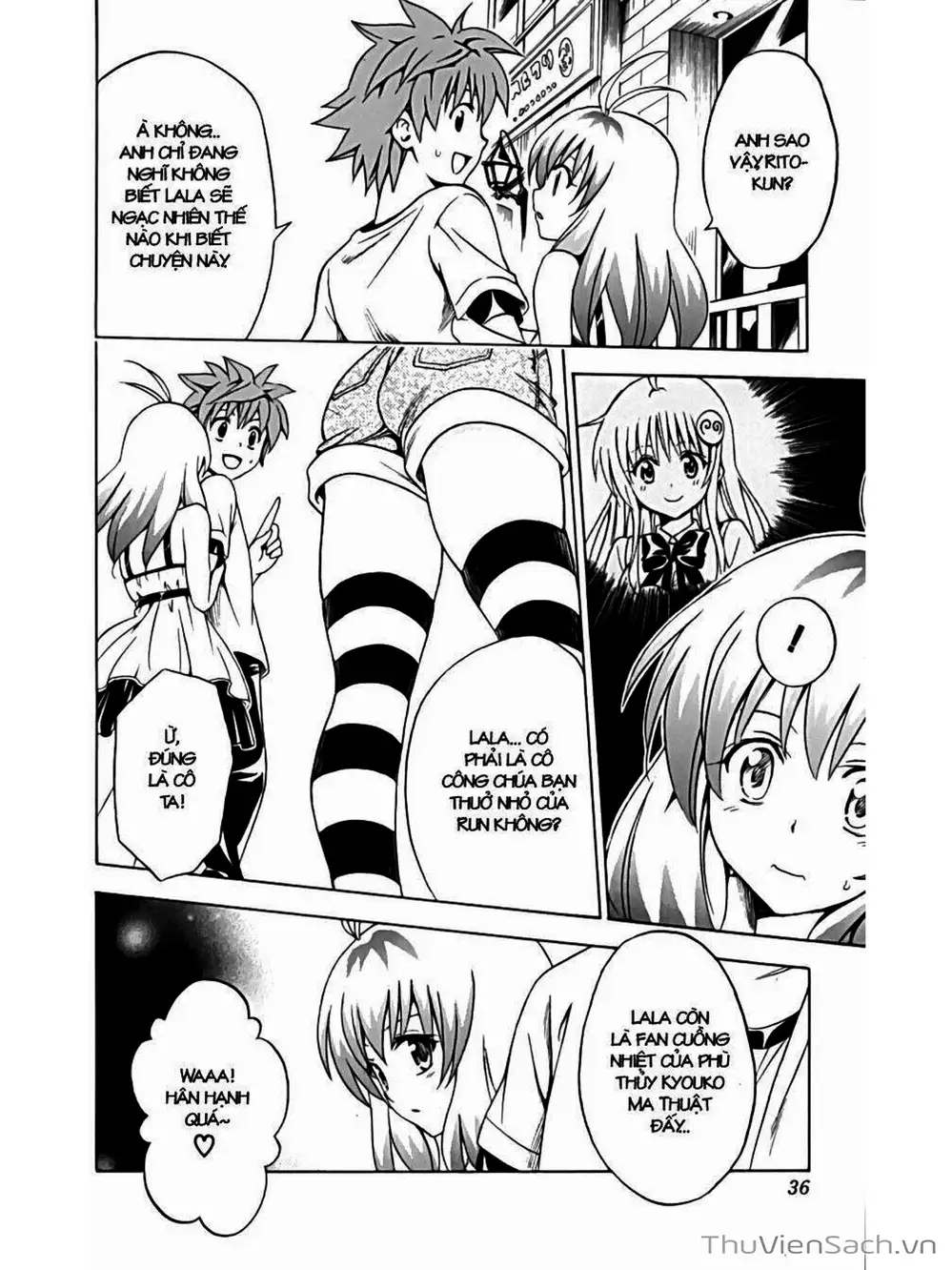 Truyện Tranh Bóng Tối Hoàng Kim - To Love Ru Darkness trang 8